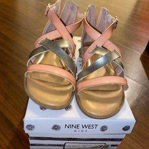 Girls Nine West sandals